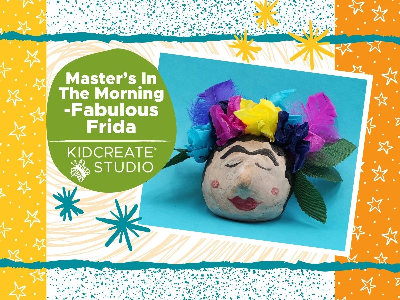 Kidcreate Studio - Eden Prairie. Master’s in the Morning- Fabulous Frida Workshop (5-12 years)